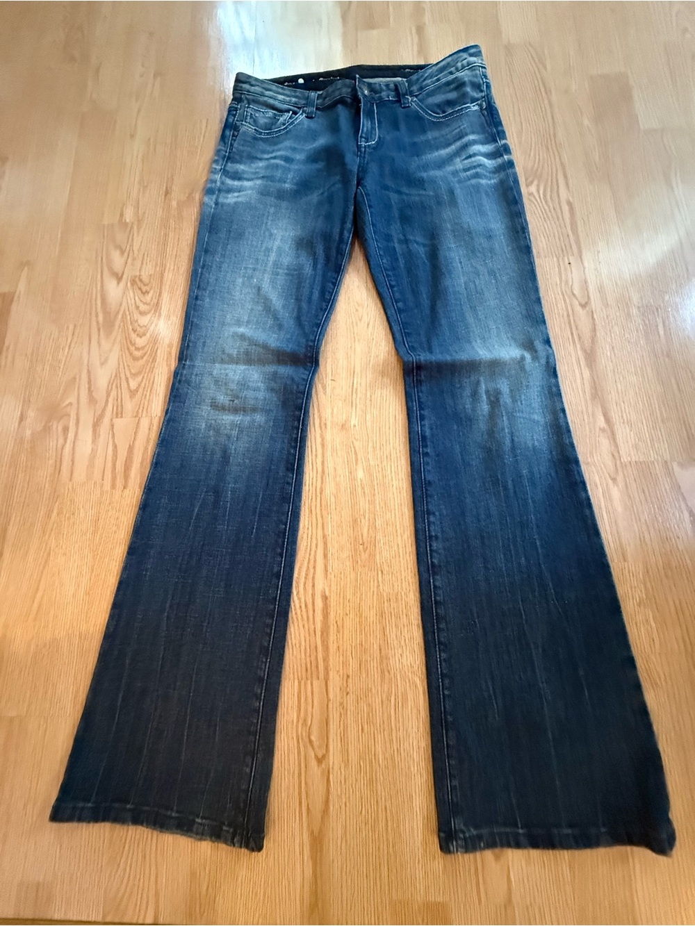 Rock & Republic for Express Bootcut Jeans Women’s Size 10L Dark Wash Y2K 33”